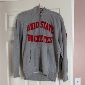 Gray Ohio State Buckeyes Hoodie
